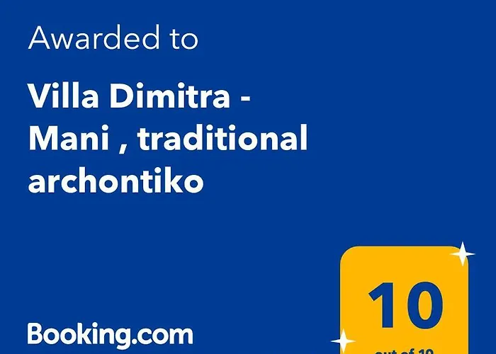 Villa Dimitra - Mani , Traditional Archontiko